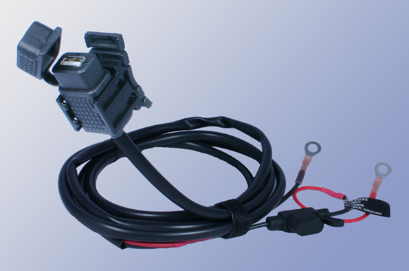 Motorcycle USB Power Port